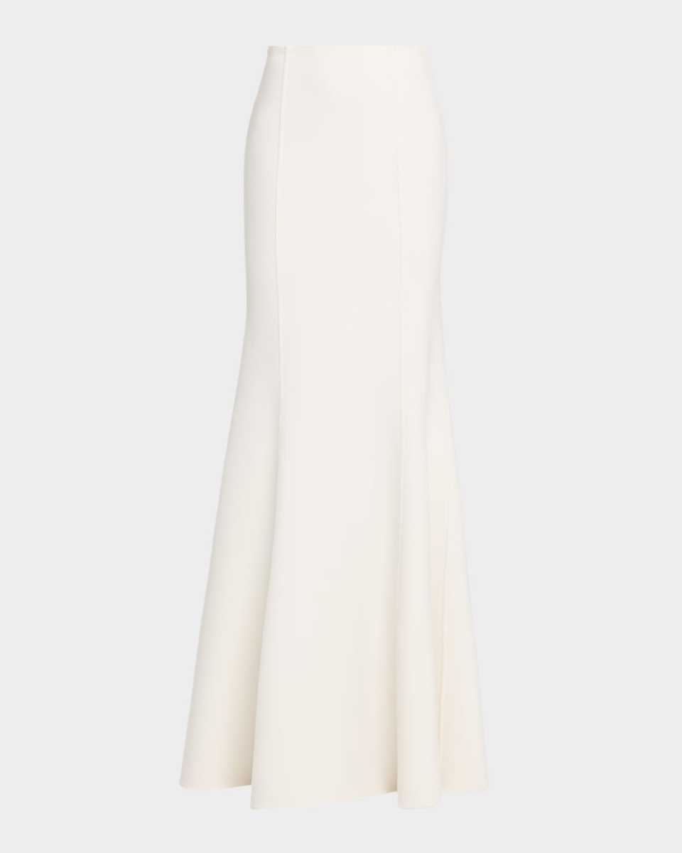 Fishtail Wool Skirt